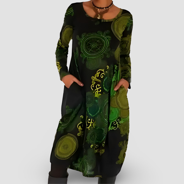 Karine | Bohemian Winter Dress