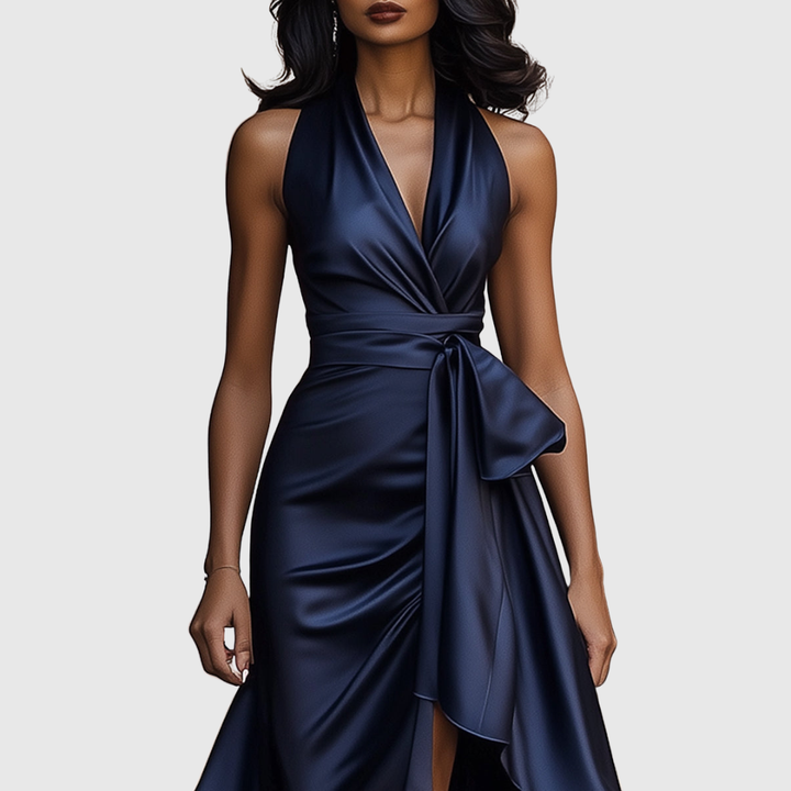 Amelya | Evening Wrap Maxi Dress