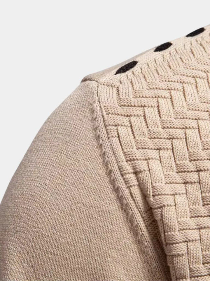 Crestford | V-Neck Knitwear Cardigan