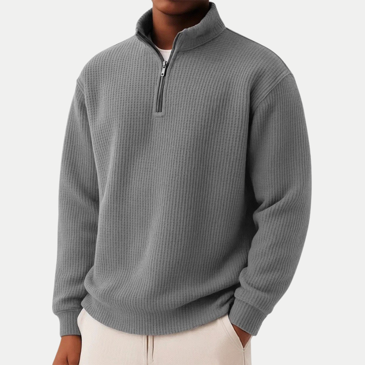 Harrison - Premium Quarter-Zip Sweater