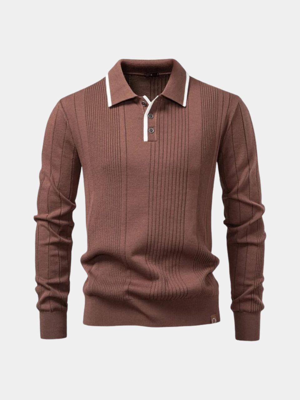 Riverton | Vertical Ridge Knit Sweater