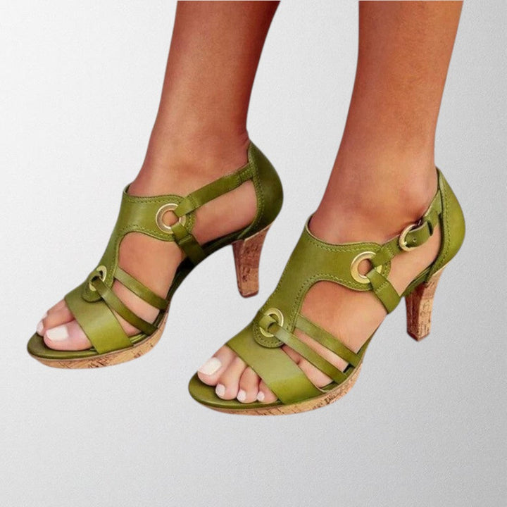 Freya | Elegant Strap Heel Sandals