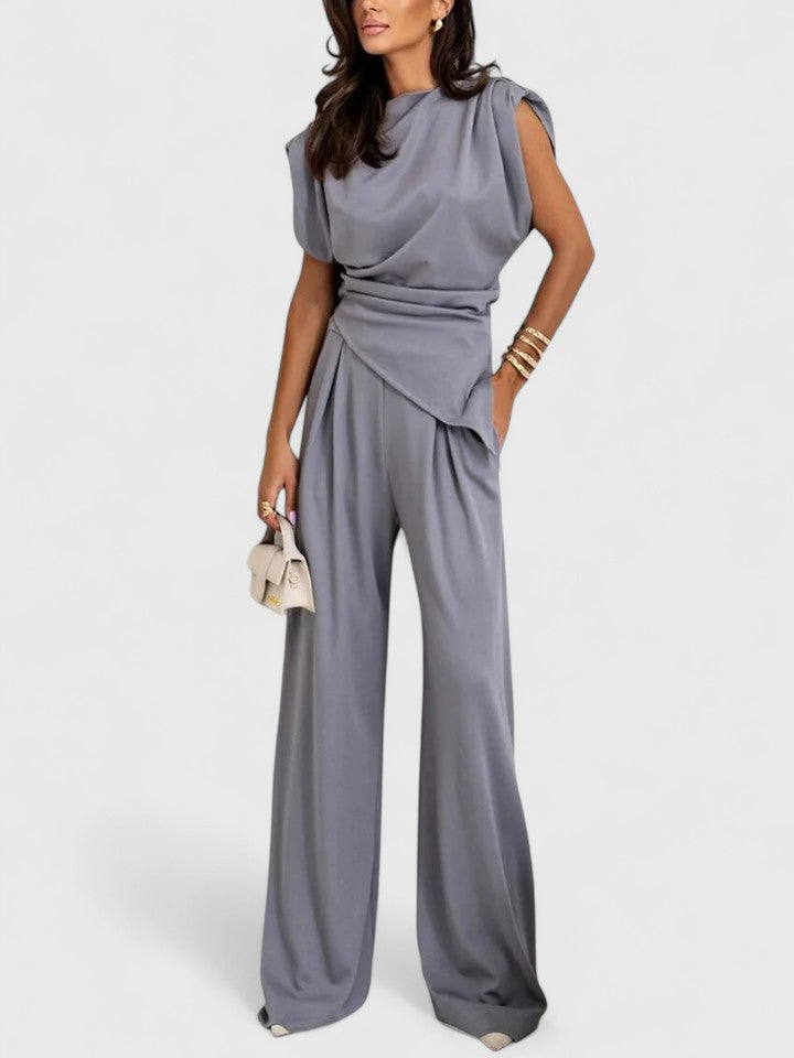 Sharon - Sophisticated Draped Co-Ord
