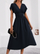 Elina | Pleated Waist Midi Dress