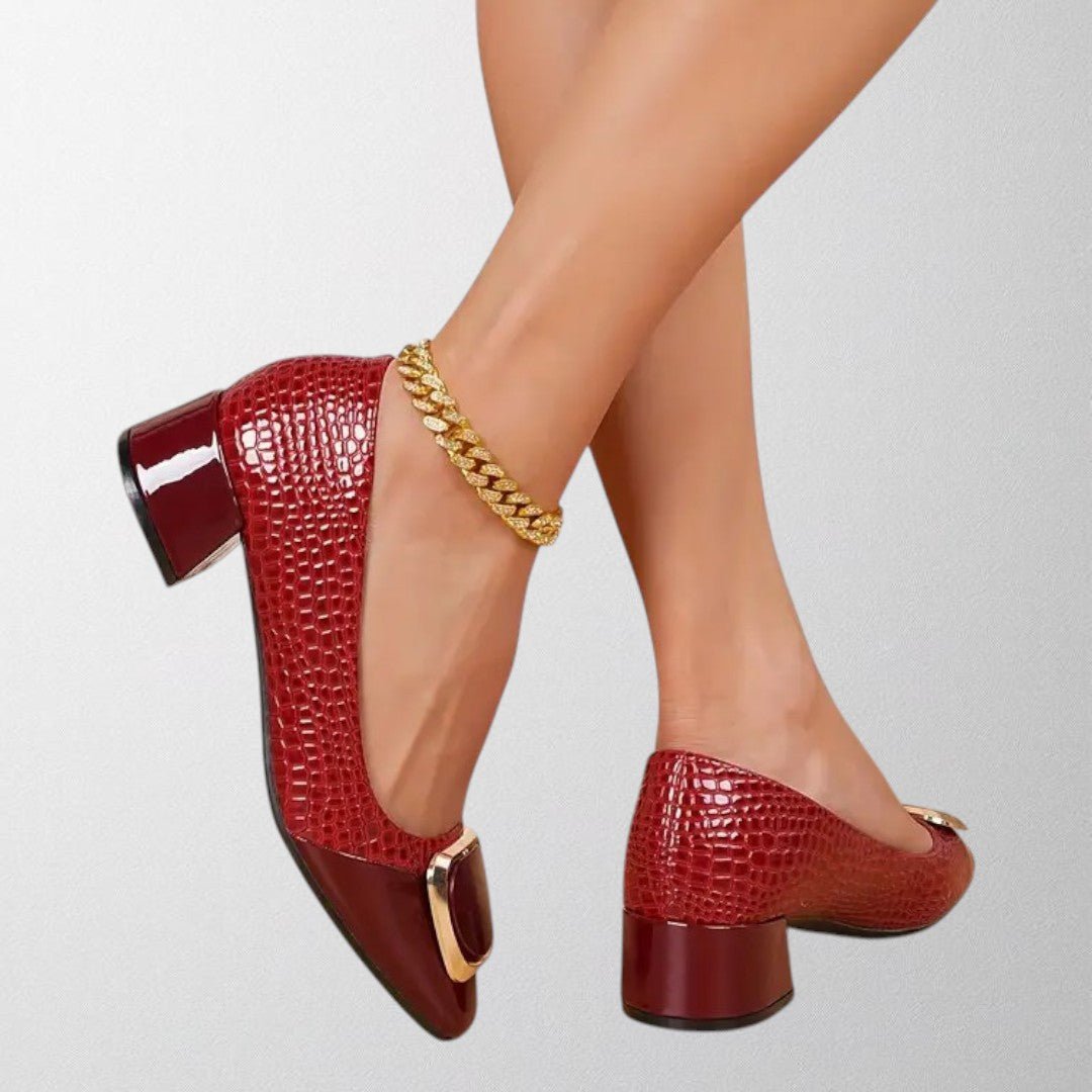 Sophisticated Charm | Block Heel Sandals