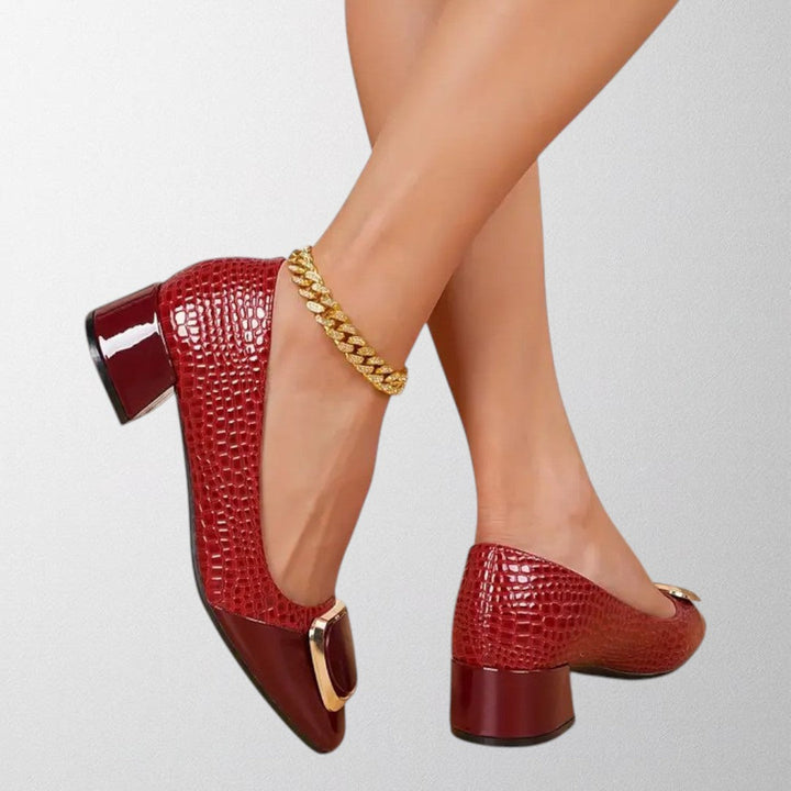 Sophisticated Charm | Block Heel Sandals