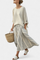 Livia | Linen Blouse & Midi Skirt Set
