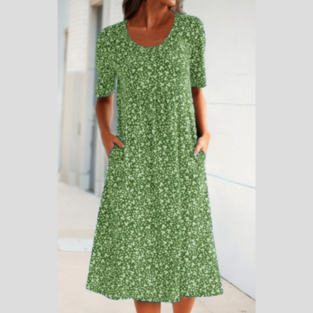 Lilo | Breezy Floral Midi Dress