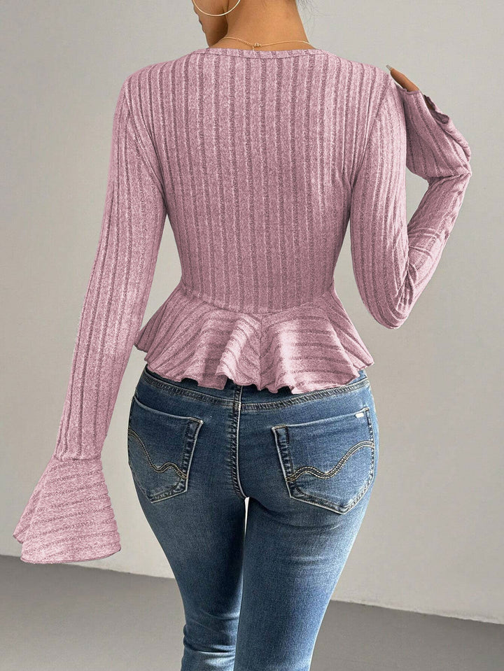 Clover | Elegant Ruffle Top