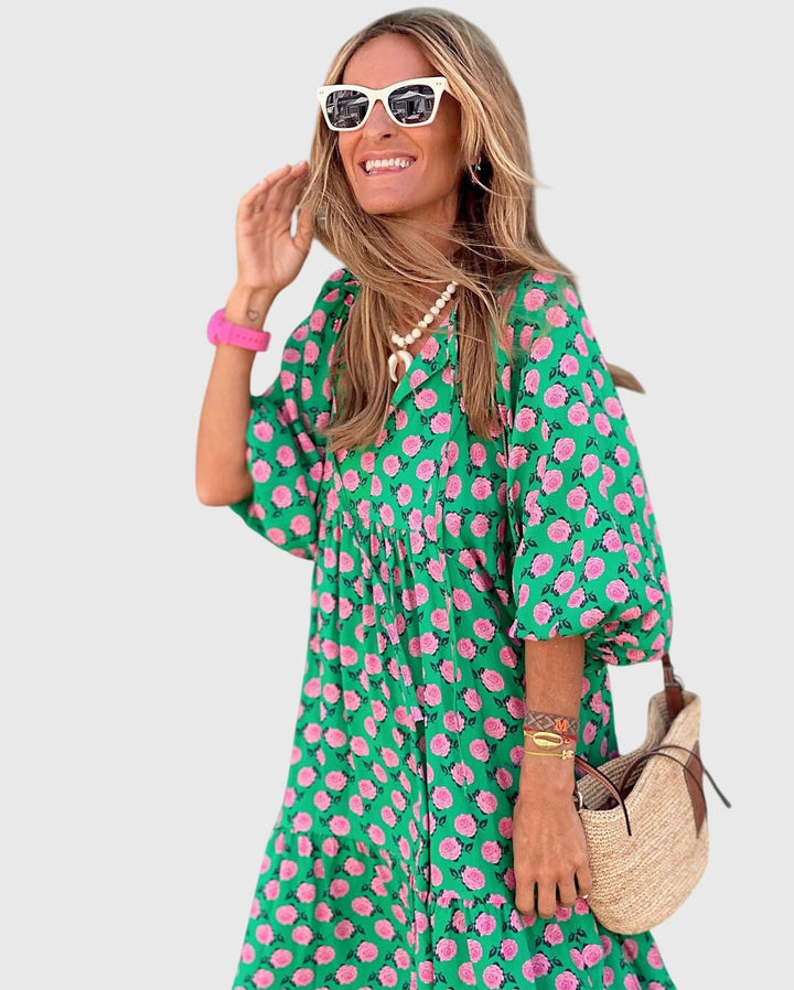 Sarah | Boho Maxi Dress