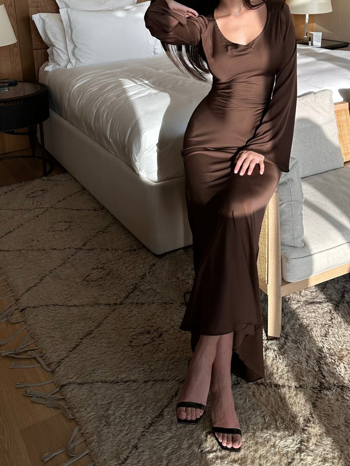 Anika | Long Sleeve Maxi Dress