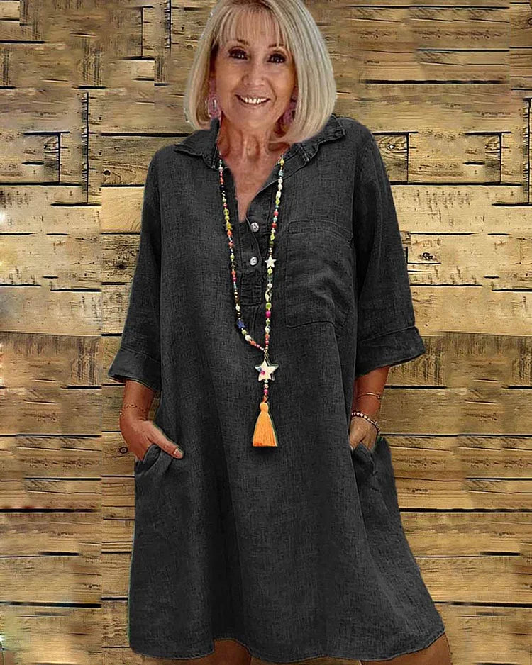 Reya | Effortless Summer Shirt Dress