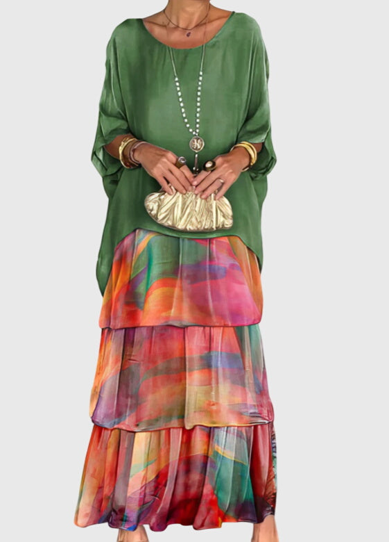 Susan | Long Flowing Elegant Dress