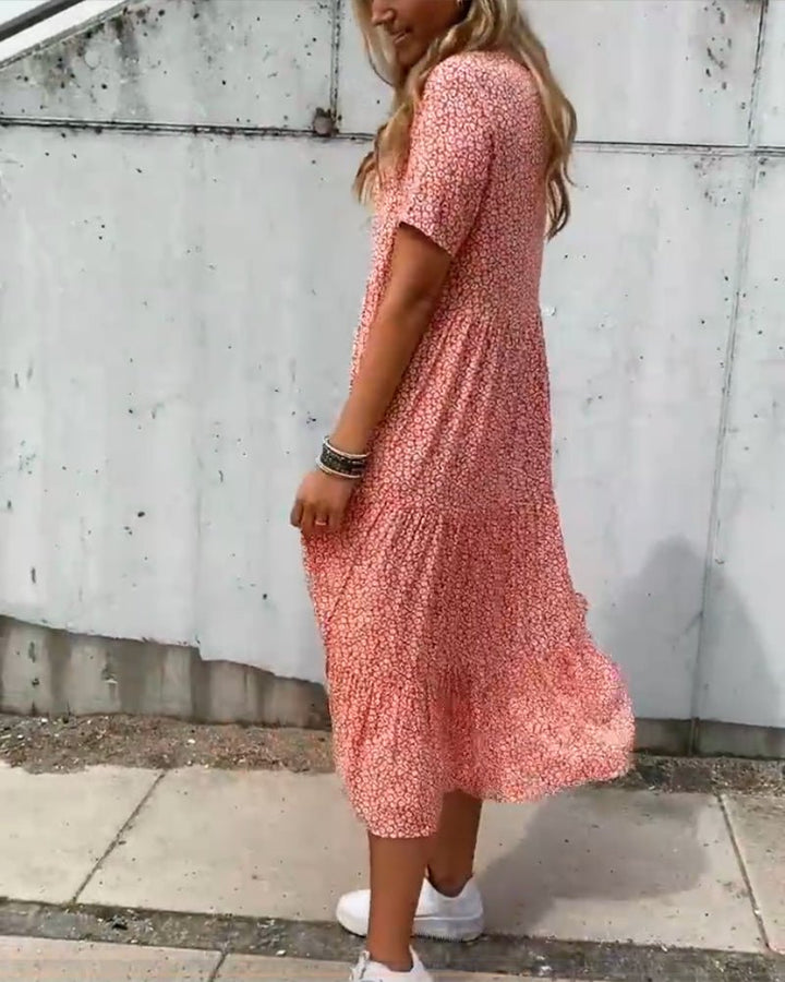 Katy | Chic Flowing A-Line Dress