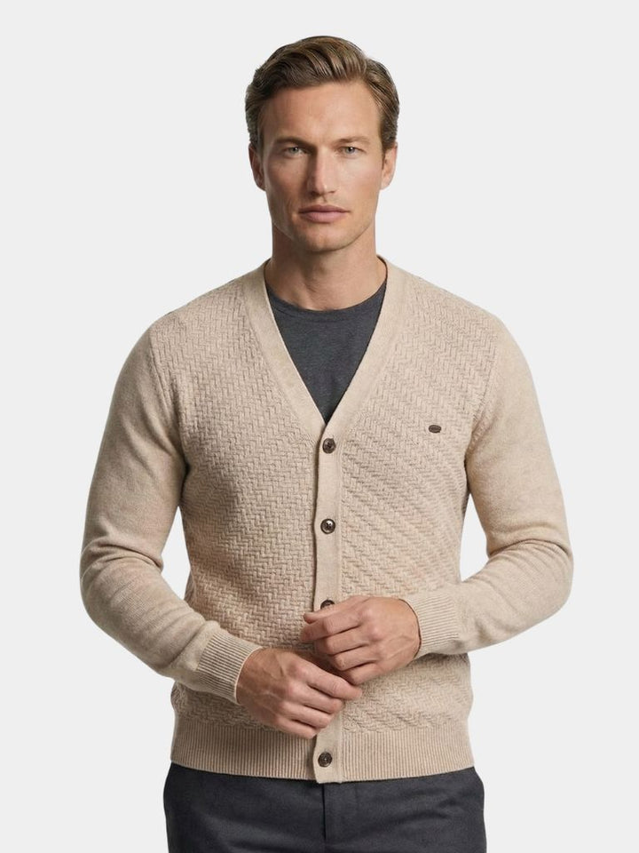 Crestford | V-Neck Knitwear Cardigan