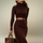Cressida | Thermal High Neck Dress