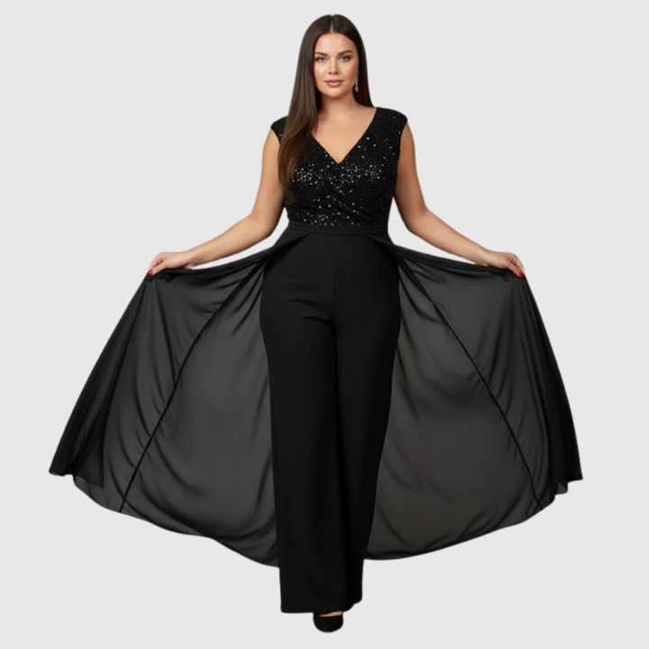 Zoraida Quinn | Sleeveless Jumpsuit Dress