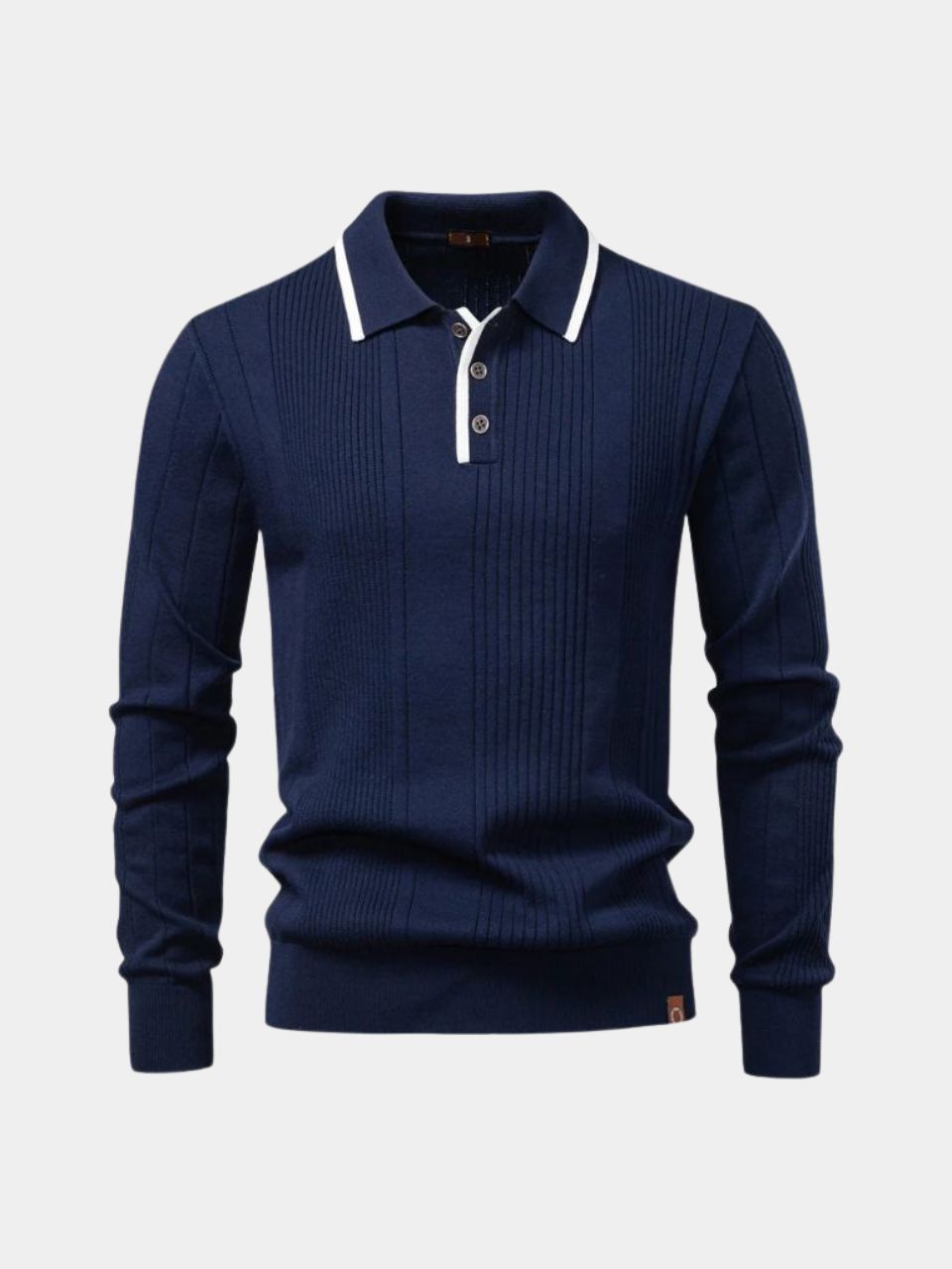 Riverton | Vertical Ridge Knit Sweater