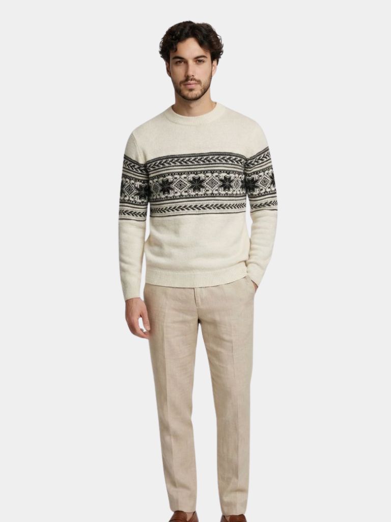 Norvale | Fair Isle Wool Sweater