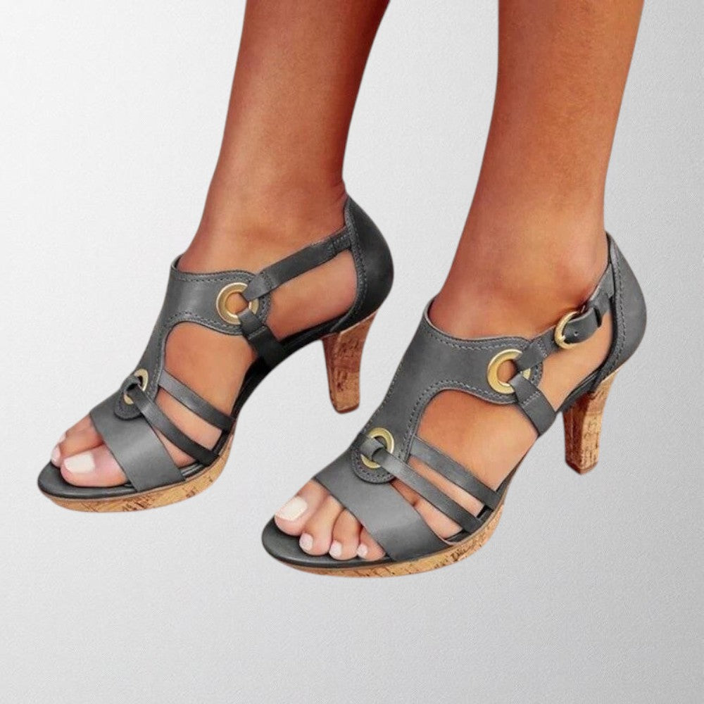 Freya | Elegant Strap Heel Sandals