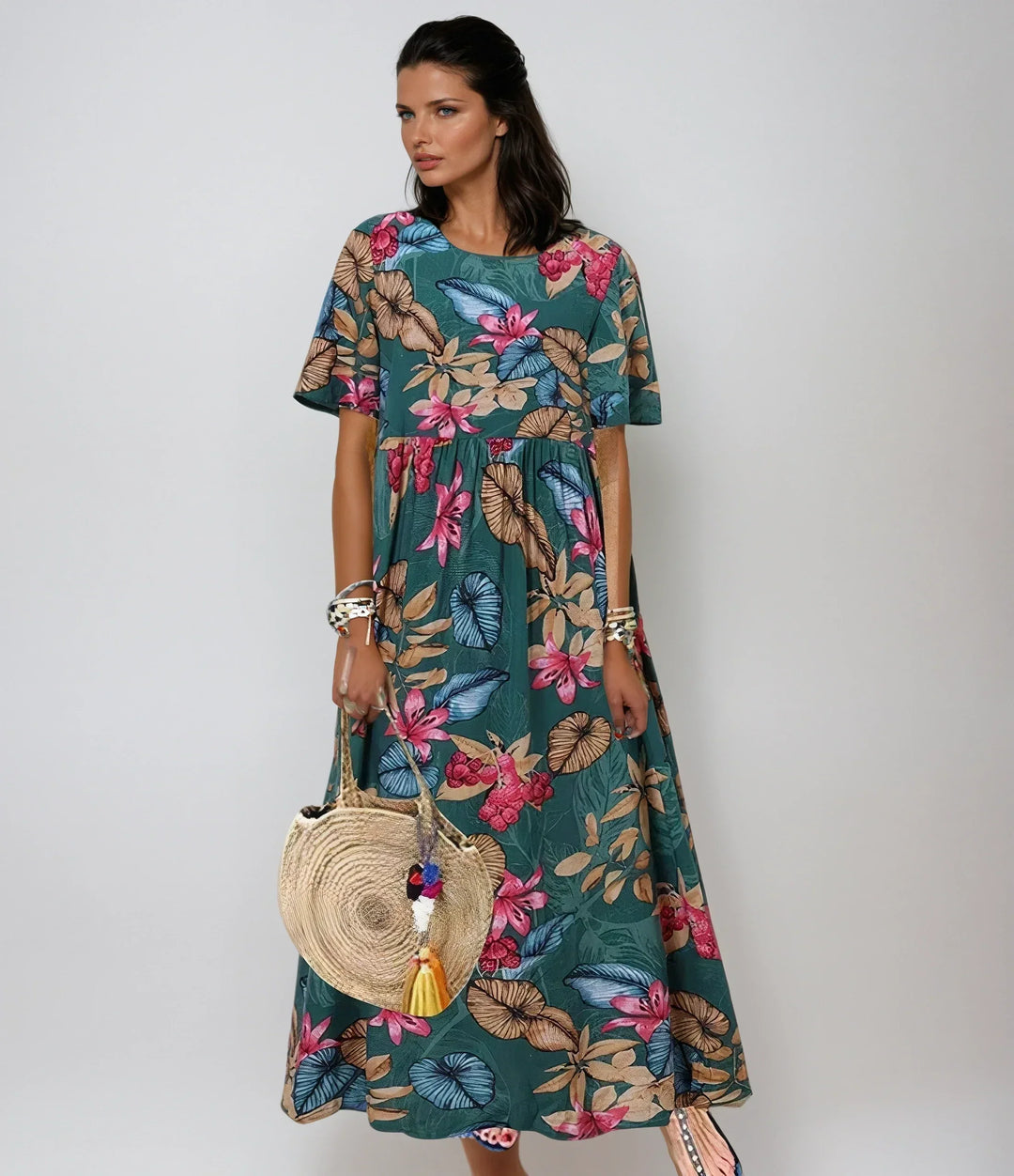 Lovi | Elegant Floral Summer Dress