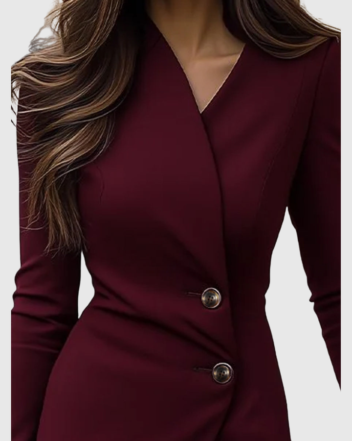 Luned | Wrap Midi Dress