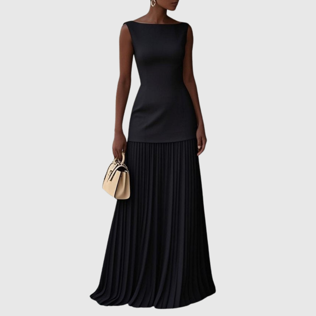 Alira | Pleated Sleeveless Dress