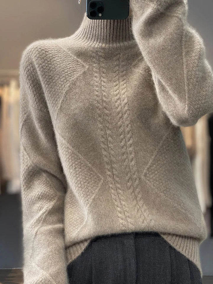 Lana |  Cashmere Turtleneck Sweater