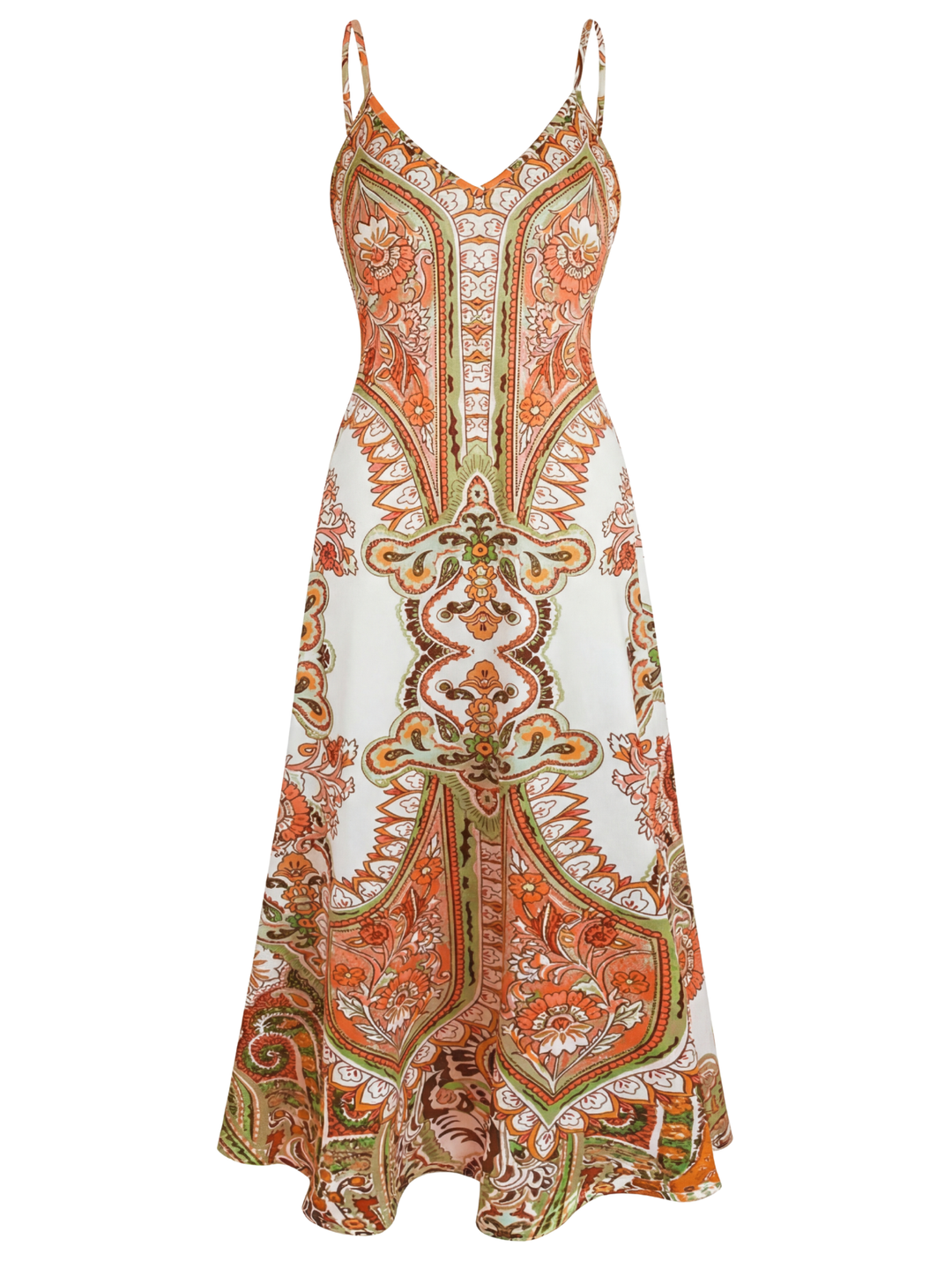 Ottilie | Boho Floral Sleeveless Dress