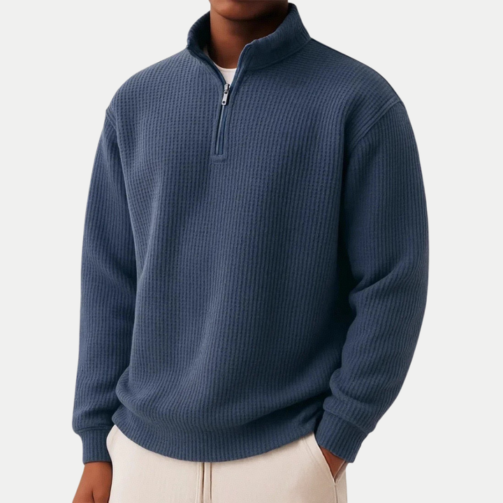 Harrison - Premium Quarter-Zip Sweater