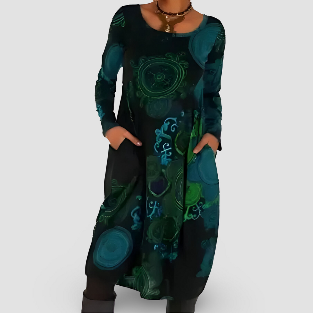 Karine | Bohemian Winter Dress