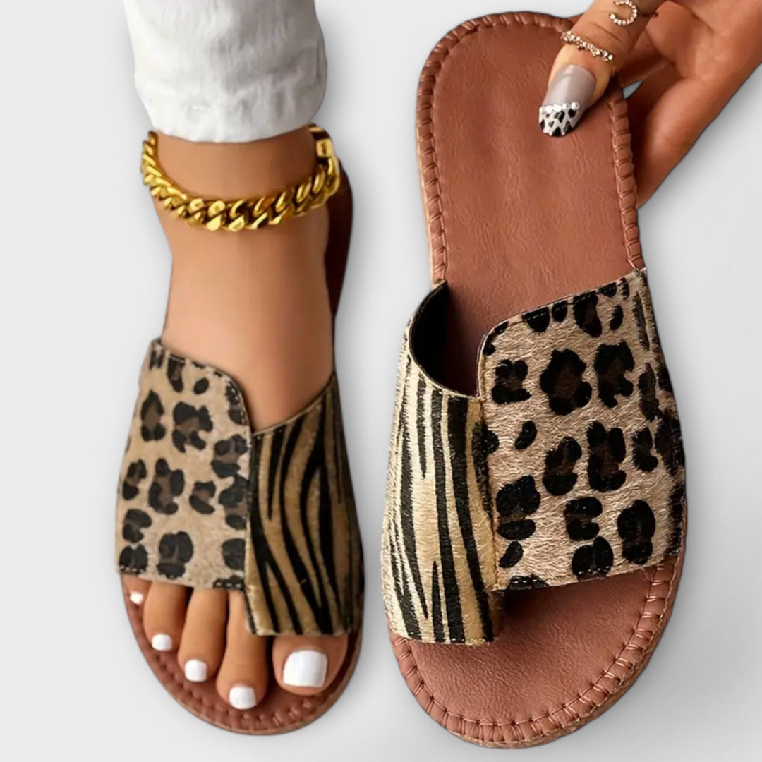 Zyrell | Chic Leopard Mules
