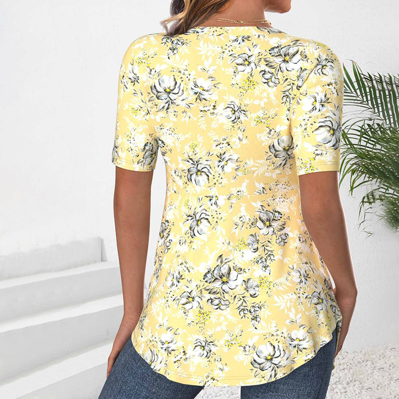 Elena | Elegant Floral Blouse