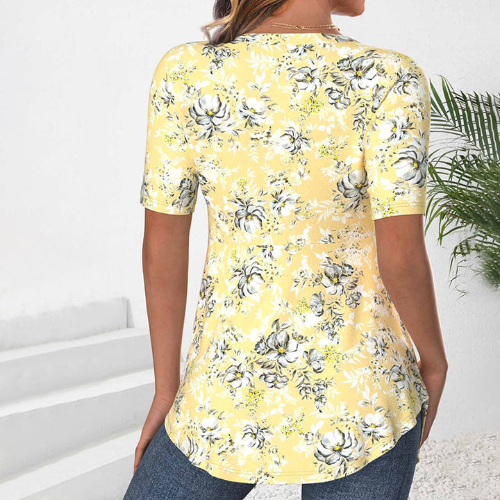 Elena | Elegant Floral Blouse