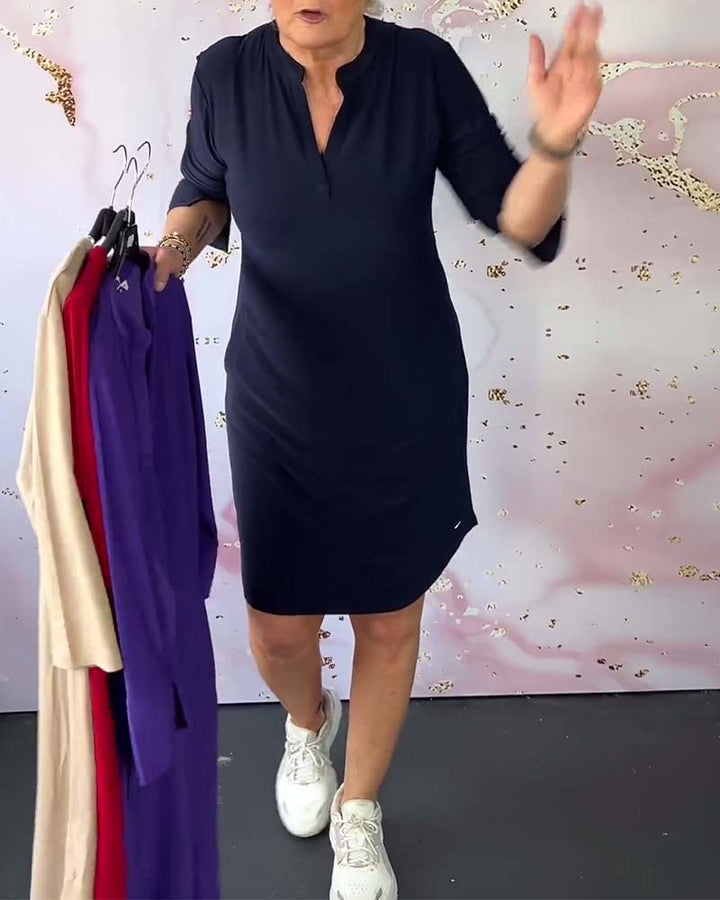 Hanneke | V-Neck Dress