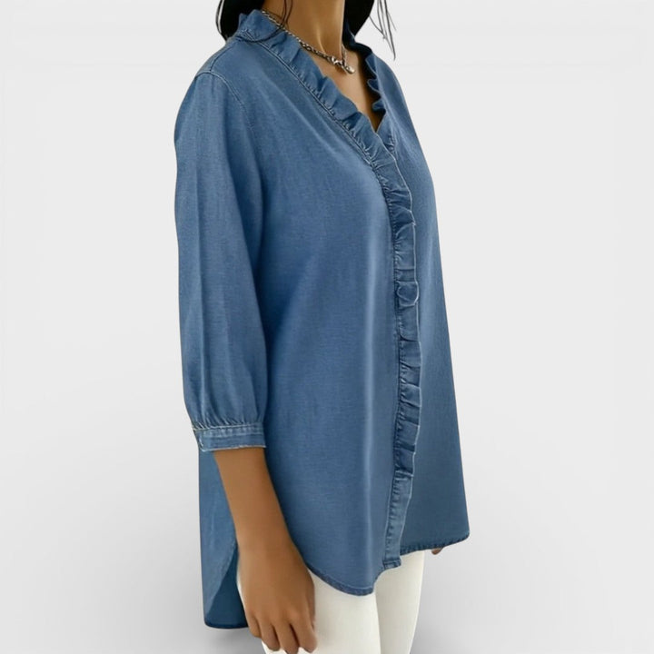 Maisie | Elegant Ruffle Blouse