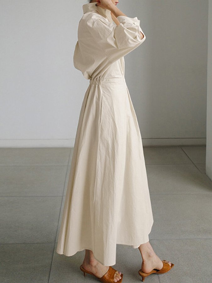 Izumi - Grace Shirt Maxi Dress