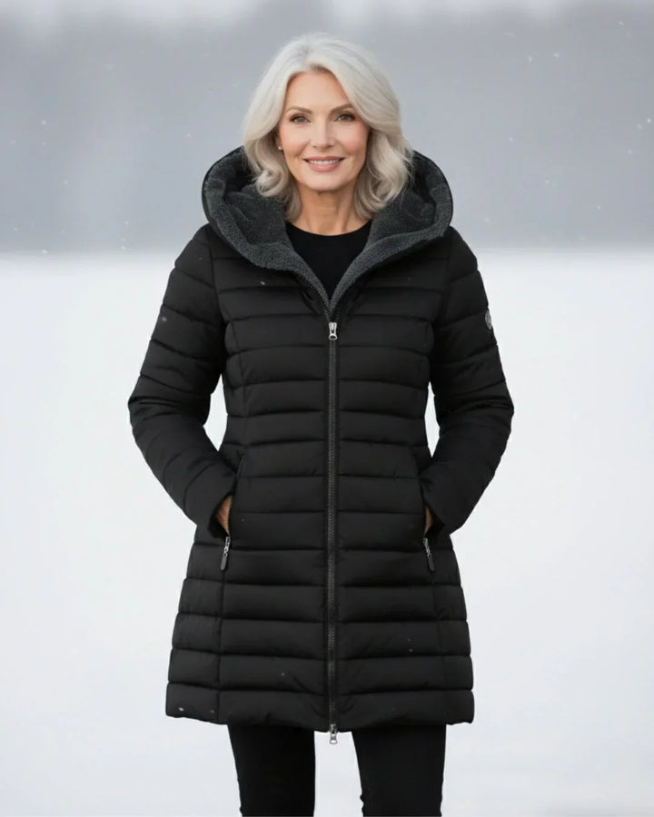 Olivia | Winter jacket with a warm hood