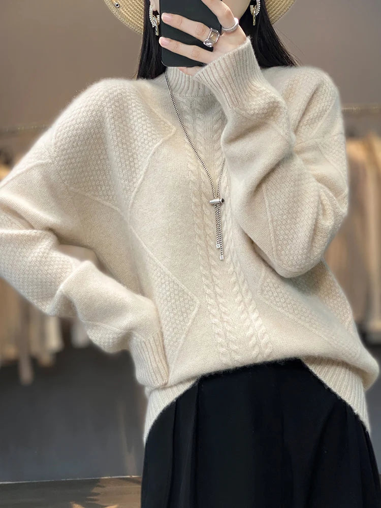 Lana |  Cashmere Turtleneck Sweater