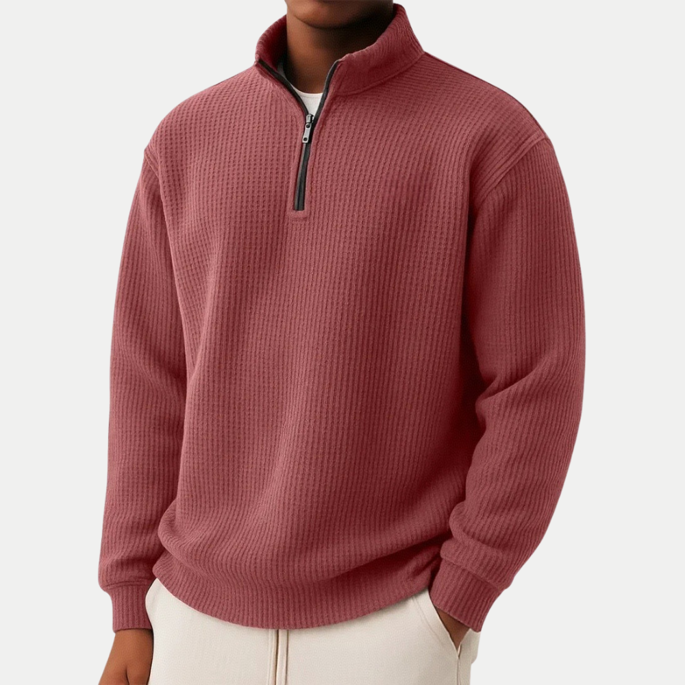 Harrison - Premium Quarter-Zip Sweater