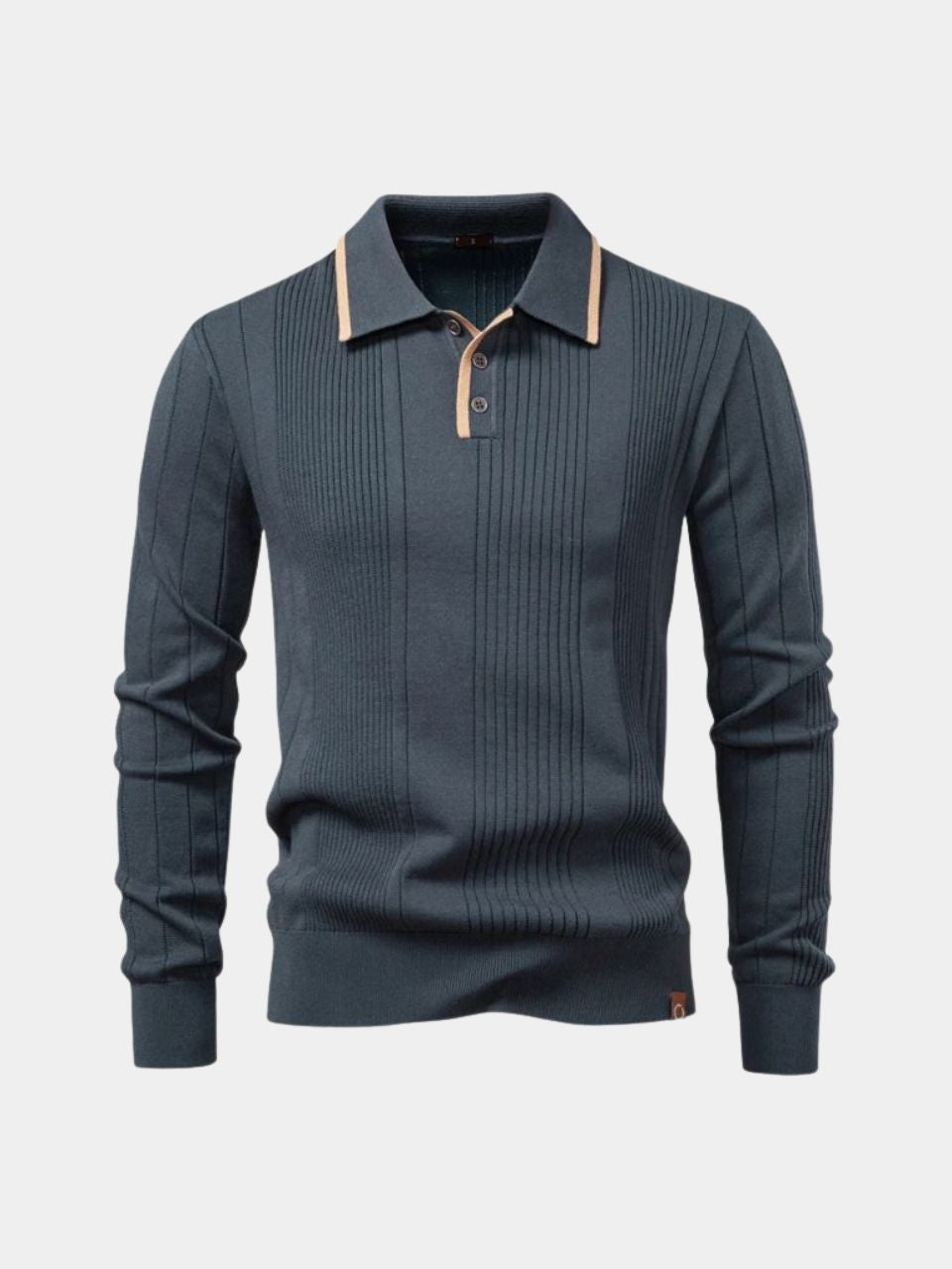 Riverton | Vertical Ridge Knit Sweater