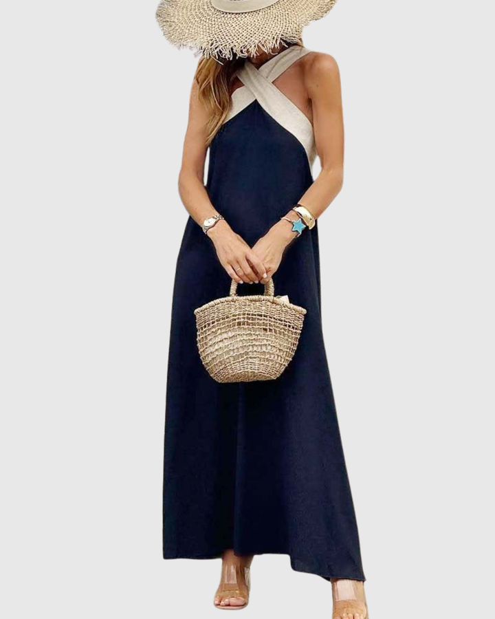 Orella | Cross-Neck Summer Dress
