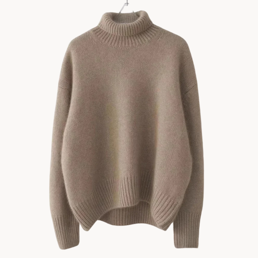 Amélie - Luxe Fine-Knit Turtleneck