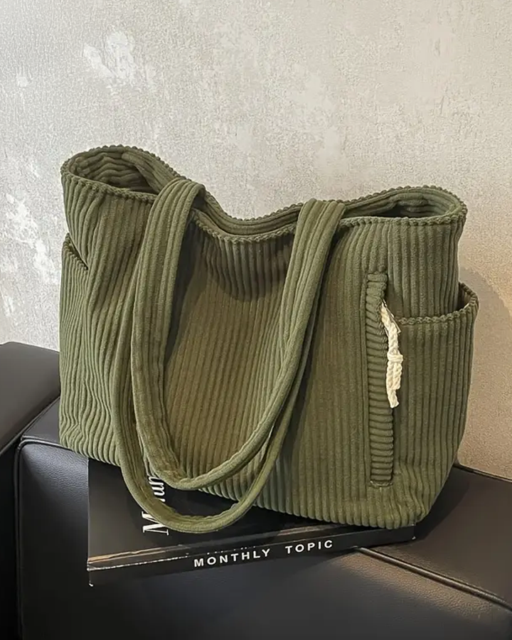 Tilda | Ribbed Tote Bag