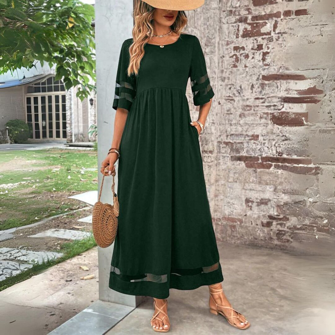 Aubrey | Flattering Midi Dress
