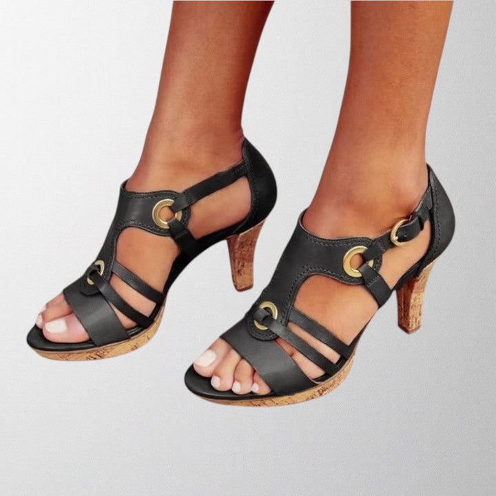 Freya | Elegant Strap Heel Sandals