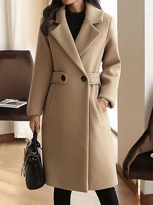 Elara - Classic Wool Coat