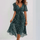 Ophelia | Groovy Green Midi Dress