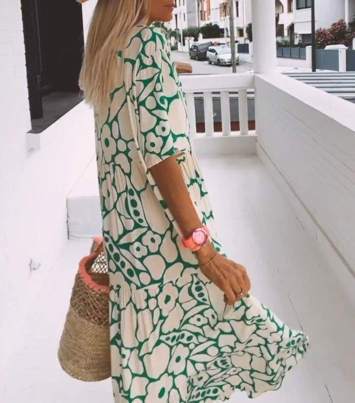 Isabella | Printed Day Charm Dress