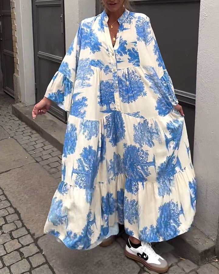 Della | Elegant Flow Maxi Dress